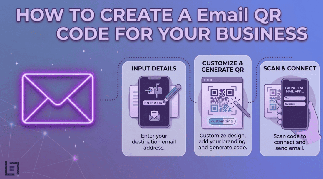 How to create a Email QR code for your business