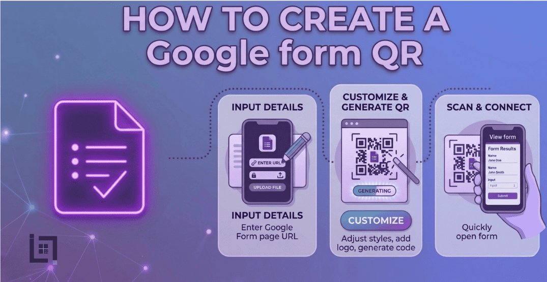 How to create Google Forms to QR code for your business