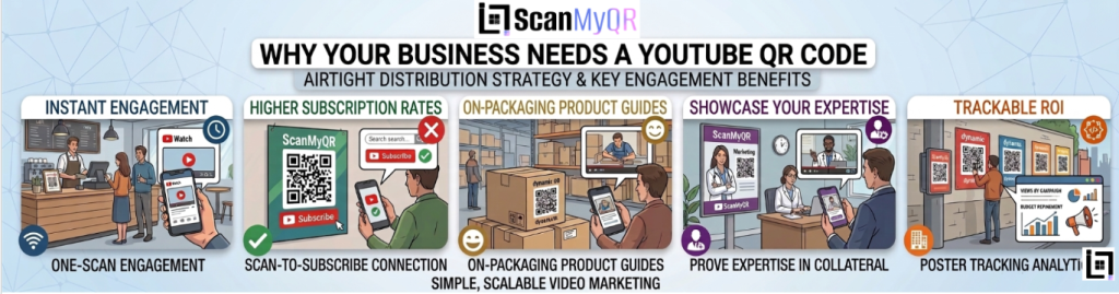 Create a youtube qr code