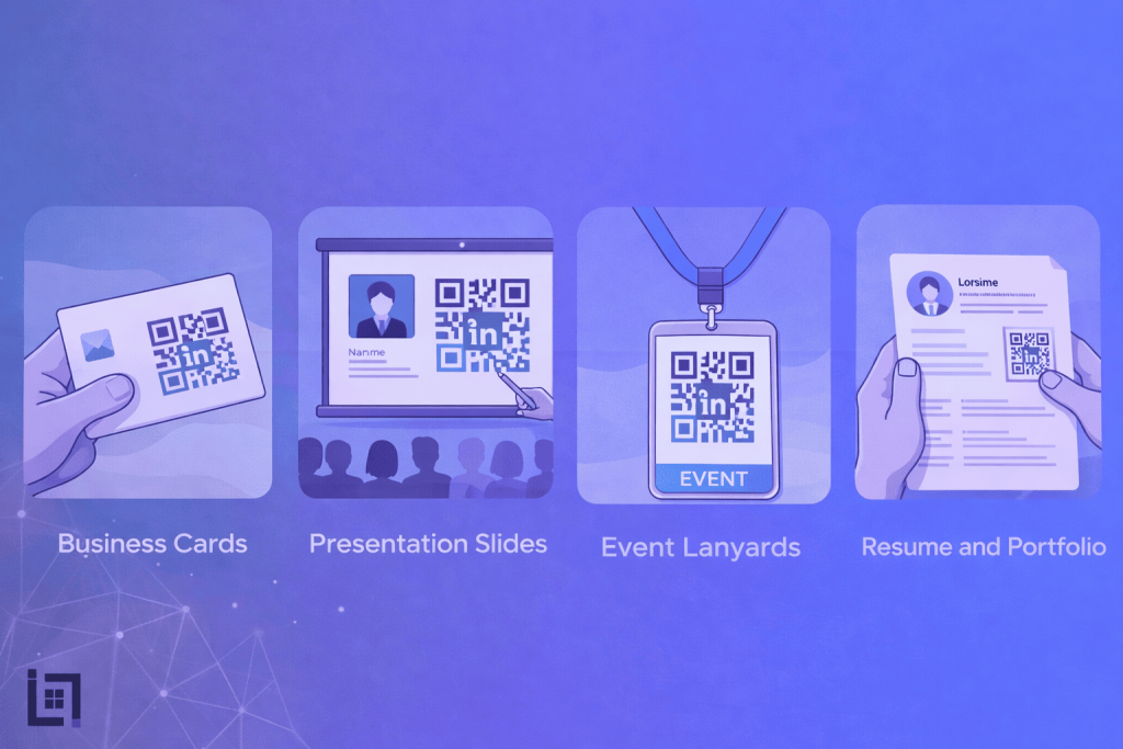 create linkedin QR code