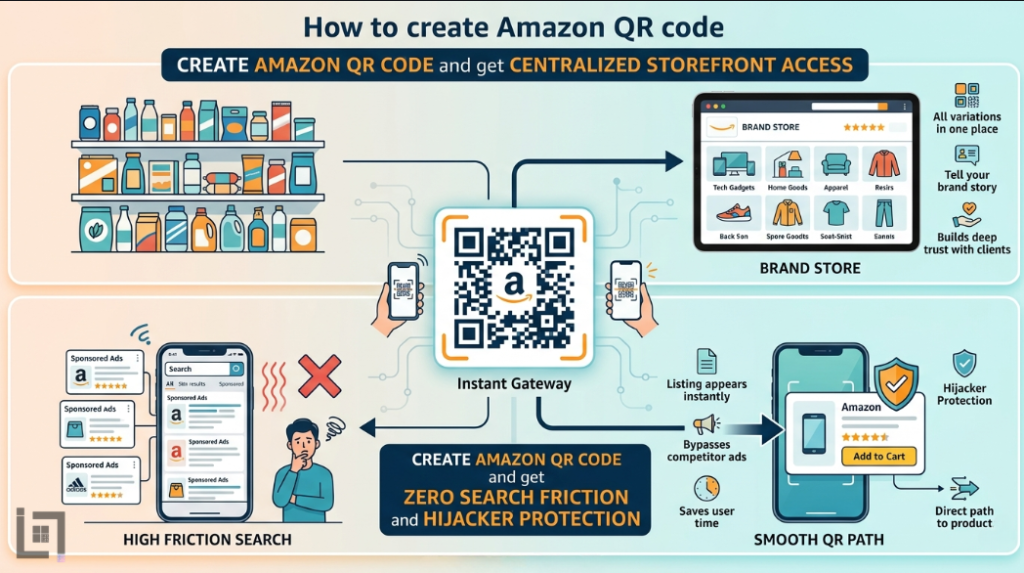 create Amazon QR code