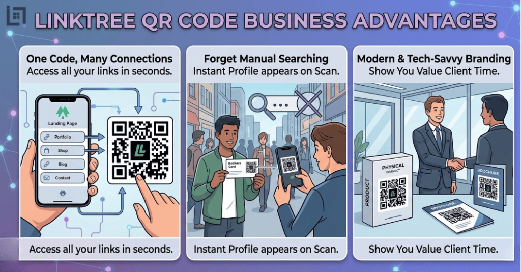 create a linktree qr code