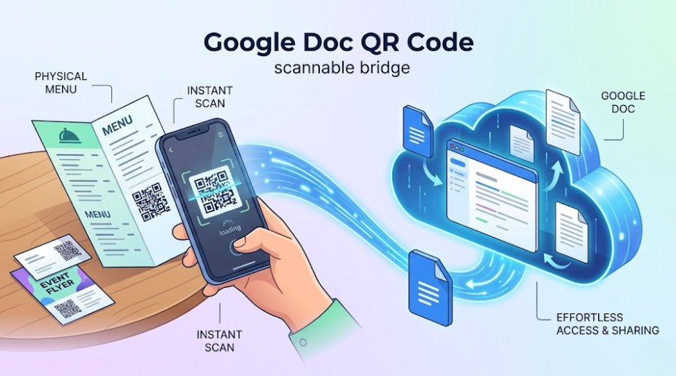 create Google doc QR code