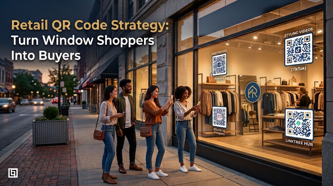 Retail QR Code Strategy: Turn Window Shoppers Into Buyers