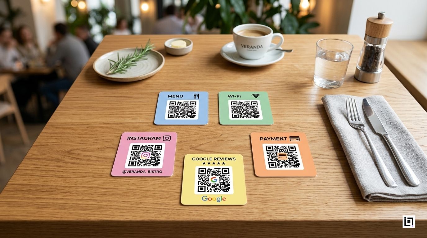 5 Essential QR Codes For  Restaurants & Cafes 2026