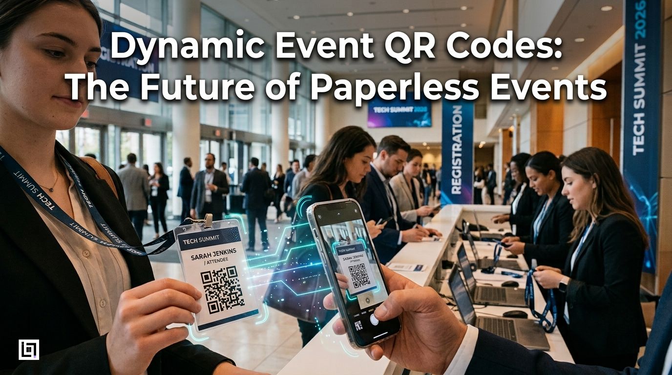 Dynamic Event QR Codes: The Future of Paperless Events